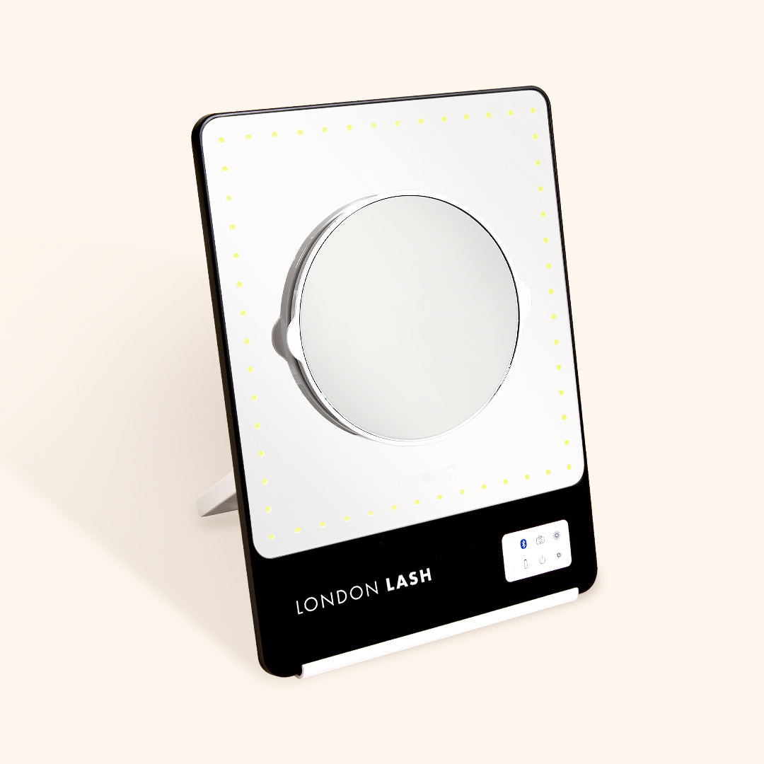 Miroir riki skinny London Lash, miroir, miroir cils, extension de cils materiel, pose d extension de cils, technicienne de cils