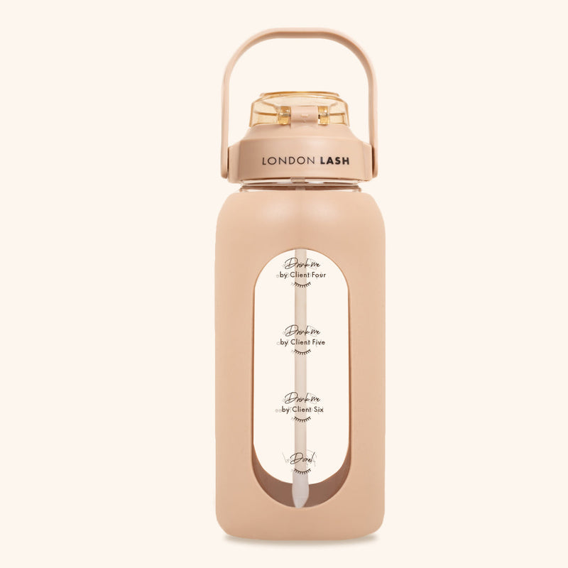 Bouteille d'Eau en Verre London Lash