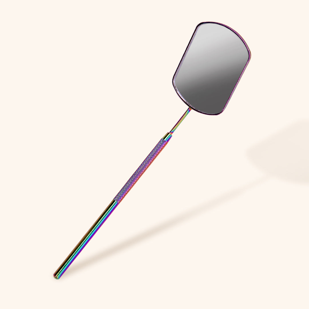 miroir extension cils, miroir pose de cils, miroir, petit miroir, petit miroir rectangulaire, London Lash, Volume Russe, pose de cils, cil a cil, pose cils