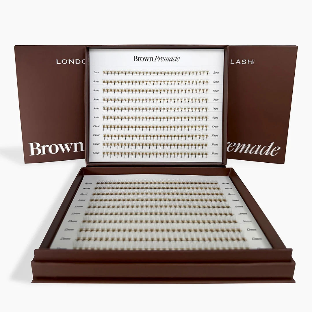 Préfaits Étroits Marron 4D 0.07 600 préfaits - Longueurs mixtes