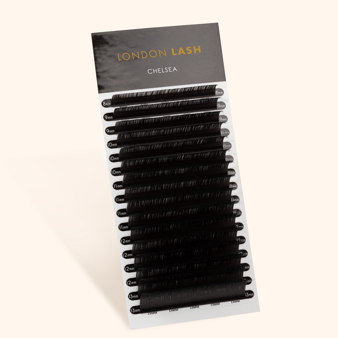 EXTENSIONS DE CILS VOLUME  "CHELSEA" 0.12