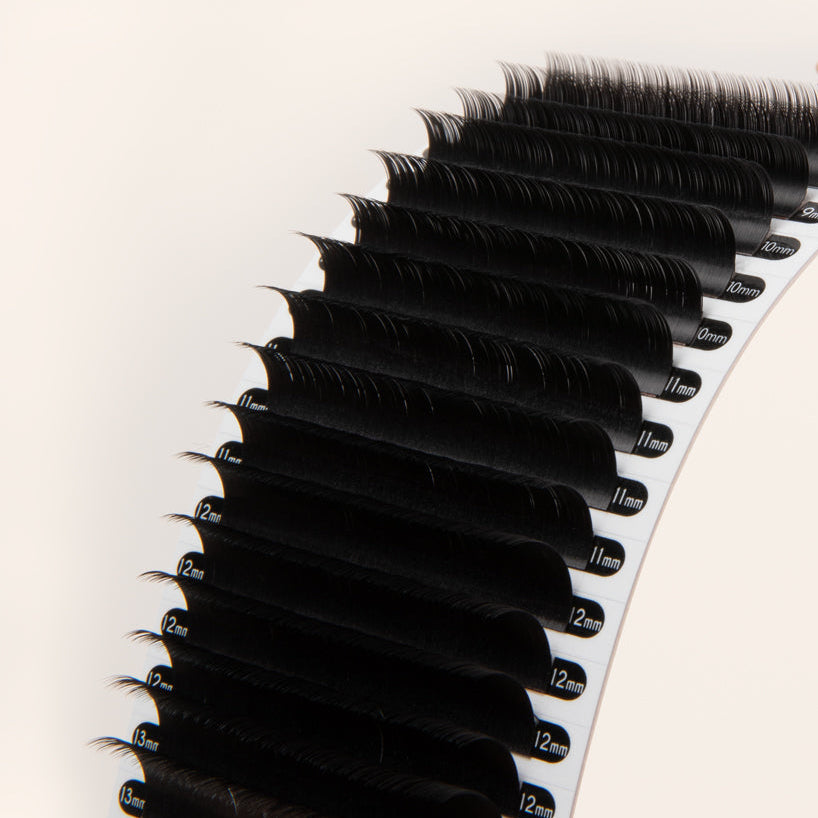 EXTENSIONS DE CILS VOLUME  "CHELSEA" 0.12
