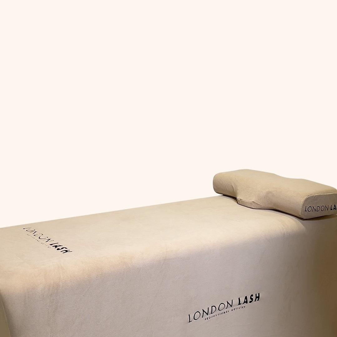 Housse de Lit et Taie d’Oreiller en Polaire Teddy Beige