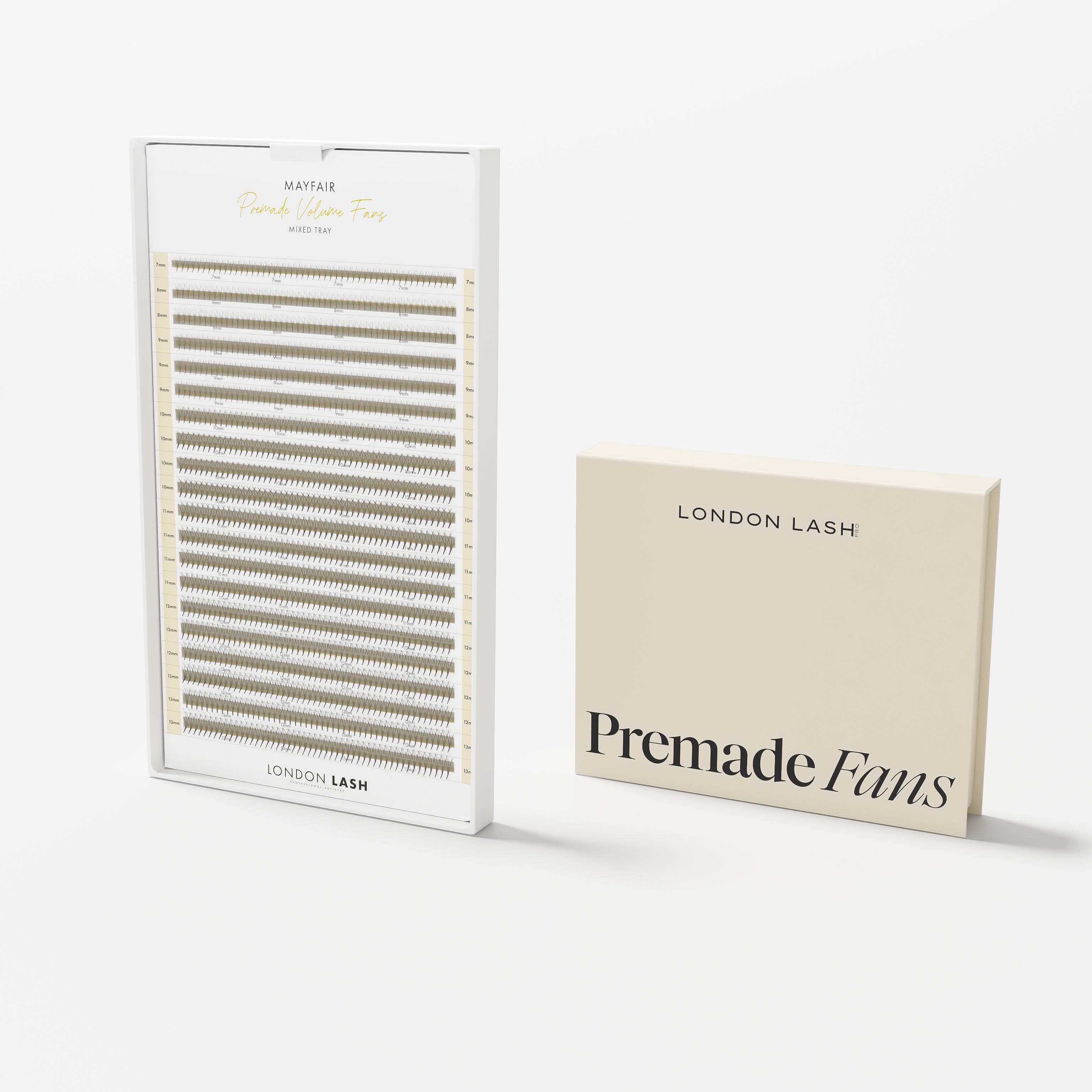 Préfaits étroits Mayfair 3D 0.07 1000 préfaits - Longueurs simples & mixtes