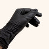 gants en nitrile noirs, gants nitrile, gant nitrile, kit extension de cils, London Lash, pose d extension de cils, technicienne de cils,