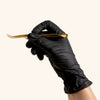 gants en nitrile noirs, gants nitrile, gant nitrile, technicienne de cils, kit extension de cils, London Lash, pose d extension de cils,