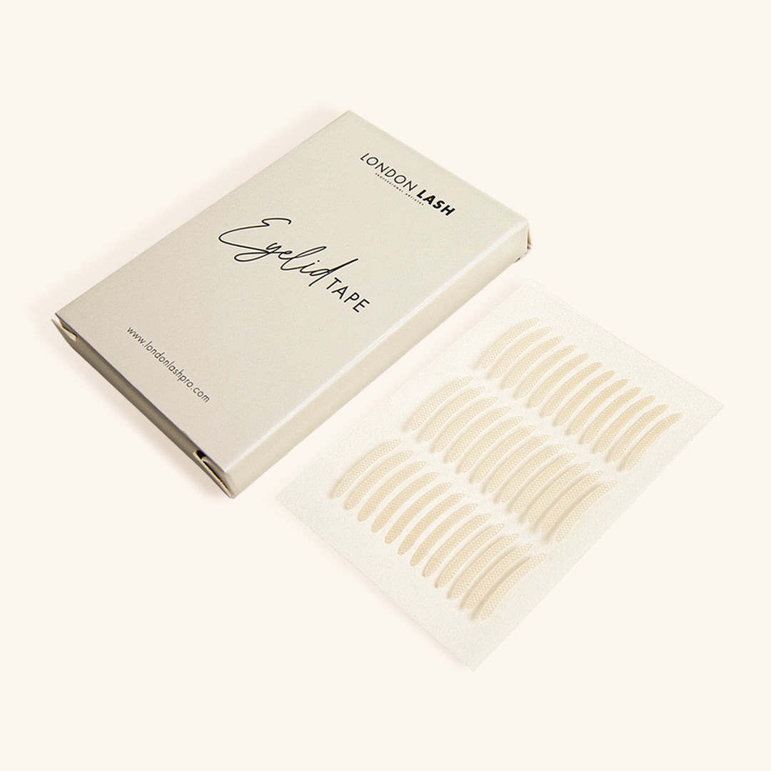 Bandes adhésives pour paupières, London Lash, pose de cils, pose cil a cil, accessoires extension cils, cil a cil, kit extension de cils, extensions cils