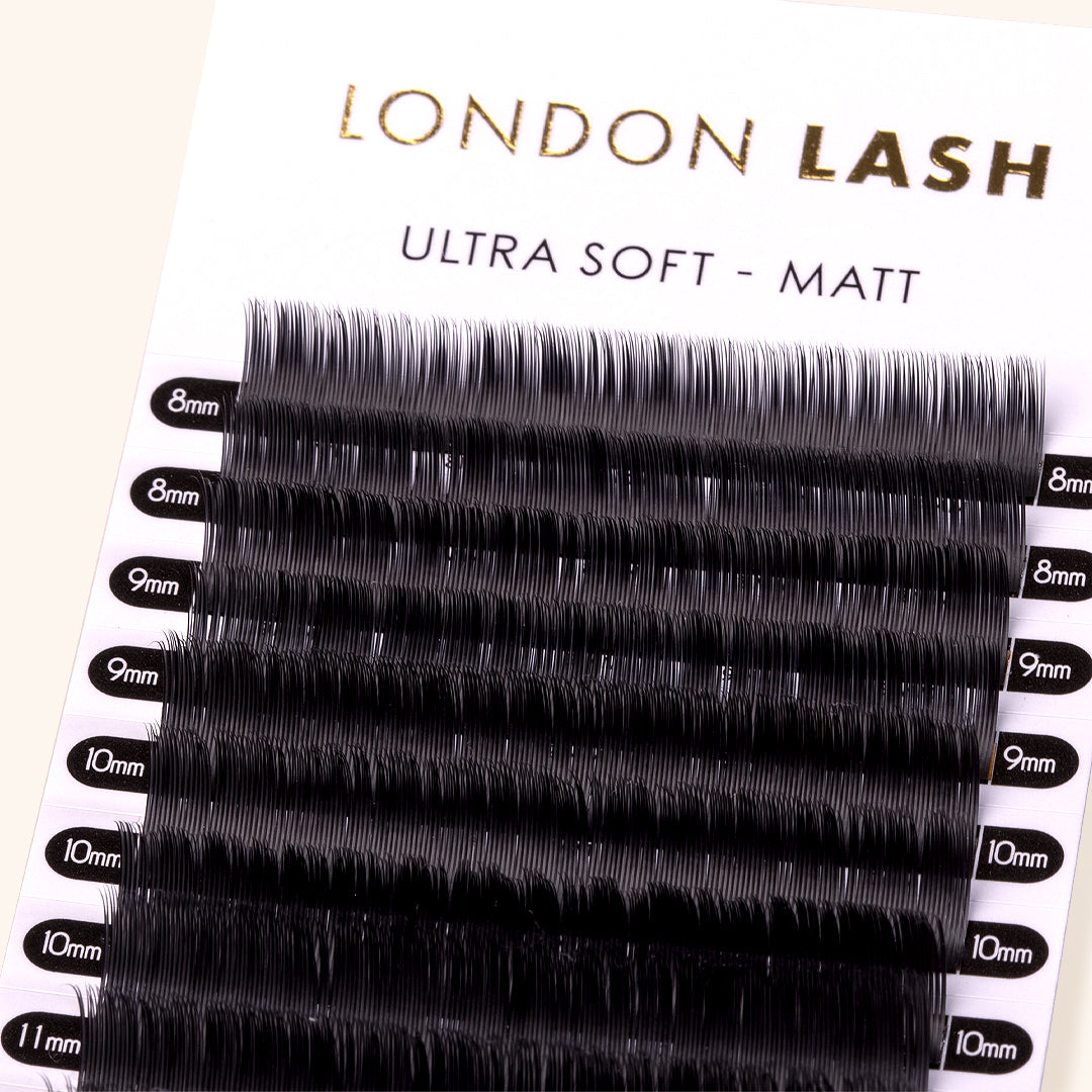 EXTENSIONS DE CILS APLATIES “FLAT ELLIPSE” 0.25, extension de cils, extension de cils naturel, extension de cils volume russe, extensions de cils, London Lash