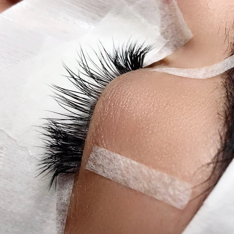 sparadrap extension de cils, London Lash, Volume russe, produit cils, patch sparadrap cils, extension de cils, pose d extension de cils